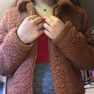 Cropped Dark brown Poupee jacket